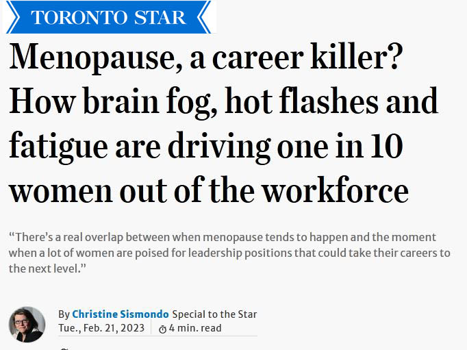 Menopause, a career killer? How brain fog, hot flashes and fatigue are driving one in 10 women out of the workforce