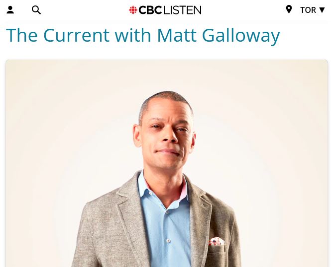 Matt Galloway CBC The Current